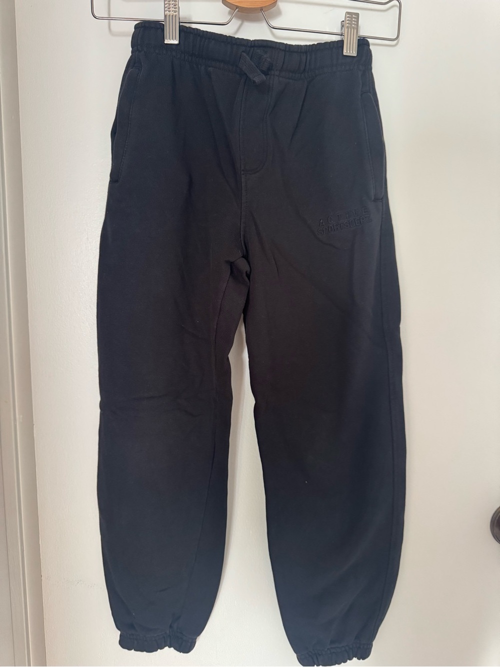 Zara boys joggers black
